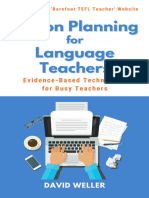 Lesson Planning For Language Teachers Evidence-Based Techniques For Busy Teachers (Language Teaching Essentials Book 1) (David Weller) (Z-Library)