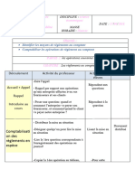 Fiche de Deroulement MF 2