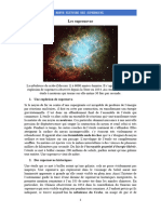 Breve Histoire Des Supernovae