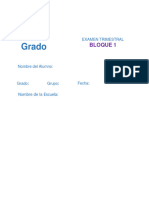 2°? Examen y Respuestas Trim I Ciclo Escolar 2022