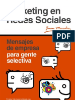 Marketing en Redes Sociales - Mensajes de Empresa para Gente Selectiva