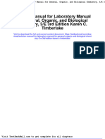 Solution Manual For Laboratory Manual For General Organic and Biological Chemistry 3 E 3Rd Edition Karen C Timberlake PDF Docx Full Chapter 2024