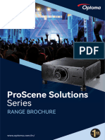 Optoma Range Brochure - Pro AV - 2023