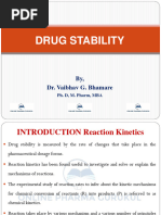 SY - PP II - Drug Stability