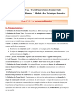 Fiche N 13 Les Instruments Financiers PDF