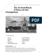 Jose Rizal, National Hero of The Philippines