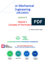 Lecture 4 - Thermodynamics