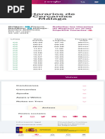 Horarios de Trenes de Cercanías (Málaga) Renfe