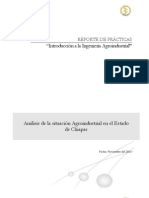 Situación Agroindustrial en Chiapas