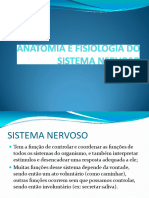 Aula 15 - Anatomia e Fisiologia Do Sistema Nervoso