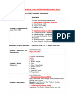 Complete Map Work SST Class 10