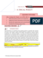 Fiscal Policy