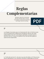 Reglas Complementarias