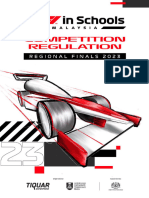 f1 in Schools Competition Regulations 2023 Regional Finals PDF