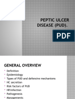 Peptic Ulcer Disease (PUD)