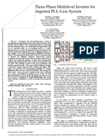 Asymmetrical Three-Phase Multilevel Inverter For Grid-Integrated PLL-Less System