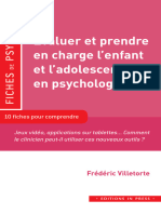 Extrait Évaluer Et Prendre en Charge L'enfant Et L'adolescent en Psychologie