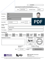 IELTS Certificate