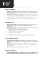 Procedure Explains How The Laboratory Obtains Work From Tenders and Contracts