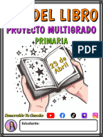 ?DÍA DEL LIBRO - ??PROYECTO MULTIGRADO ? (PRIMARIA 1° A 6°) ?? - Esmeralda Te Enseña ?