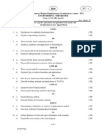 Engineering Chemistry Aug 2022