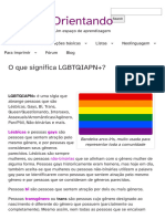 O Que Significa LGBTQIAPN+ Sigla Atual