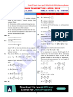 0404-Physics - Paper With Solution - Morning-DONE