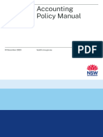 NSW Health Accounting Policy Manual