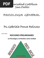 Clase 1 Conceptos Generales de La Psicologia