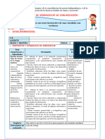 Sesion Escribimos Un Texto Instructivo de Una Ensalada Con Verduras