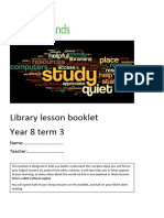 Library Lesson Booklet Y8 Other Cultures