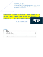 Plan Afaceri Model C