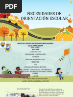 Necesidades de Orientacion