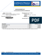 114 (1) (Return of Income Filed Voluntarily For Complete Year) - 2022