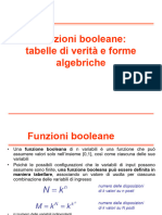 6-Tabelle Di Verità e Forme Algebriche