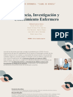 Evidencia, Investigación y Conocimiento Enfermero