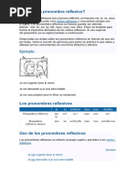 Pronombres Relativos