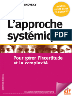 L'approche Systemique Pour Gerer L'incertitude Et La Complexite