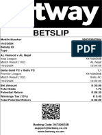 Betway X47326D3B