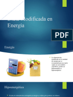 Dieta Modificada en Fibra y Energia