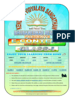 (Class I) E-Content (Session 2020-21)