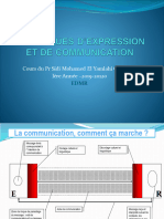 COURS DE TECH COMMUNICATION EDMRT 1ère A 2019-2020