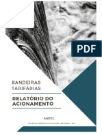 Relatorio Acionamento Bandeiras Tarifárias