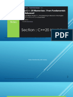 Section Cpp20 Modules Slides