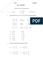  Matrices