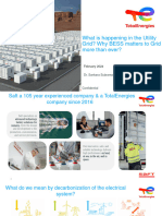 What Is Happening in The Grid and Why BESS Matters To Utility - Energy Conference London