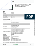 DATASHEET GUARDAMOTOR Schneider Electric - TeSys-GV2 - GV2ME16