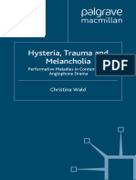 WALD-Christina-Hysteria, Trauma and Melancholia - Performative Maladies in Contemporary Anglophone Drama-Pa