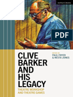 Clive Barker - Paul Fryer - Nesta Jones (Editors) - Clive Barker and His Legacy - Theatre Workshop and Theatre Games-Methuen Drama (2022)