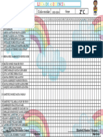 Lista de Asistencia Colorida